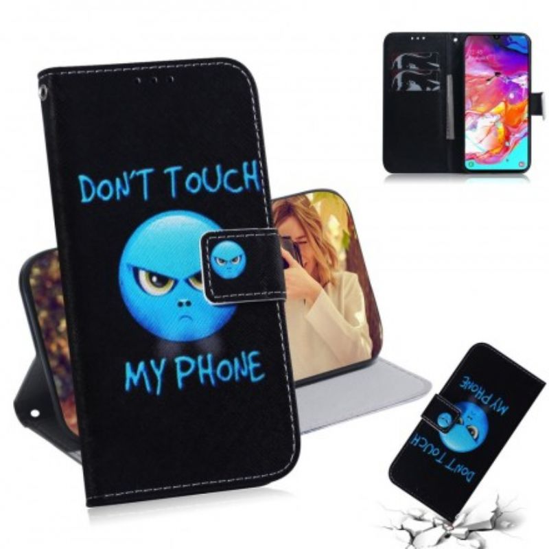 Flip Cover Samsung Galaxy A70 Telefon-emoji