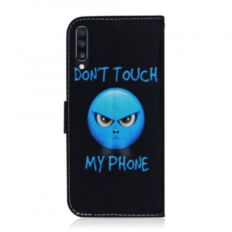 Flip Cover Samsung Galaxy A70 Telefon-emoji