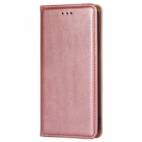 Cover Xiaomi 12T / 12T Pro Flip Cover Laklædereffekt