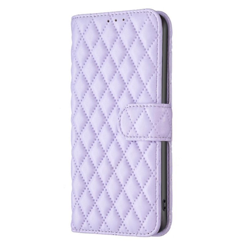 Flip Cover Xiaomi 12T / 12T Pro Binfen Farvestil Quiltet