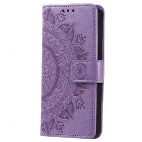 Flip Cover Xiaomi 12T / 12T Pro Mandala Sun Med Snor