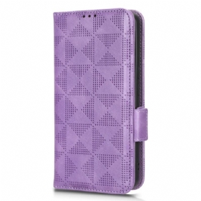 Flip Cover Xiaomi 12T / 12T Pro Retro Stil Trekanter