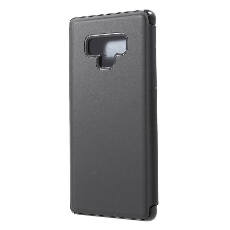 Cover Samsung Galaxy Note 9 Spejl Og Lædereffekt