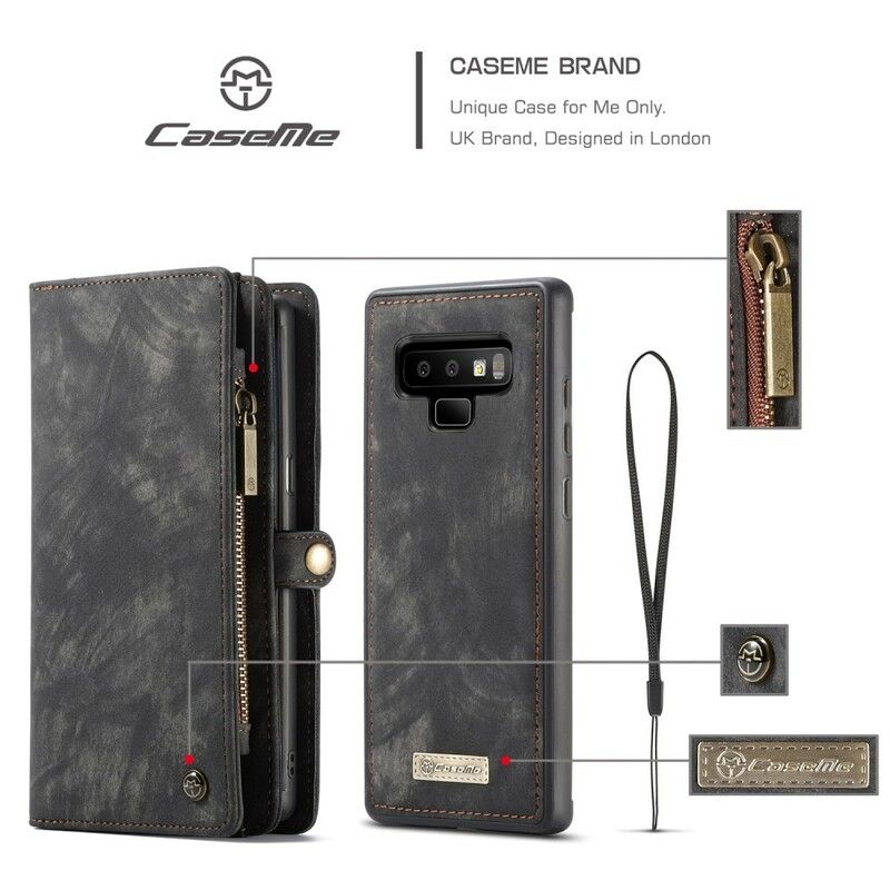 Flip Cover Samsung Galaxy Note 9 Caseme Vintage Læder