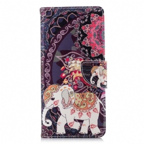 Flip Cover Samsung Galaxy Note 9 Etnisk Elefantmandala