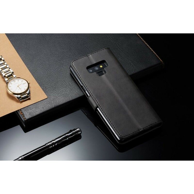 Flip Cover Samsung Galaxy Note 9 Lc.imeeke Lædereffekt