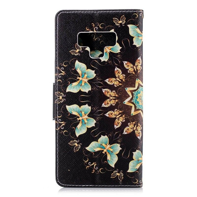 Flip Cover Samsung Galaxy Note 9 Sommerfuglemandala