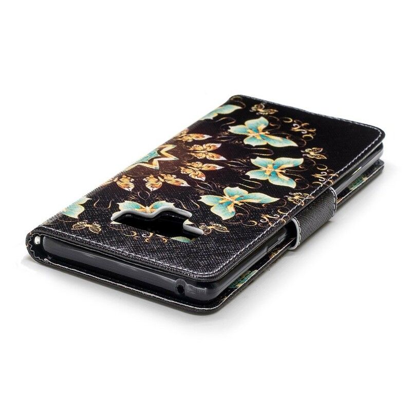 Flip Cover Samsung Galaxy Note 9 Sommerfuglemandala