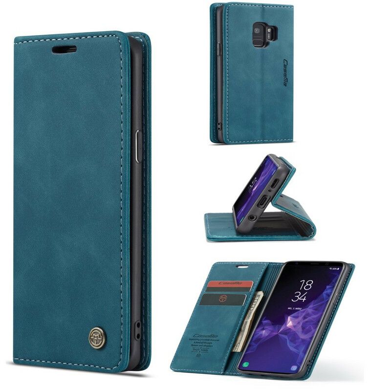 Cover Samsung Galaxy S9 Flip Cover Caseme Kunstlæder