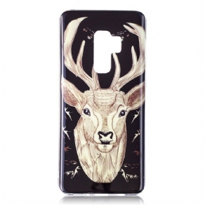 Cover Samsung Galaxy S9 Fluorescerende Majestic Stag