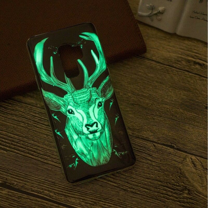 Cover Samsung Galaxy S9 Fluorescerende Majestic Stag