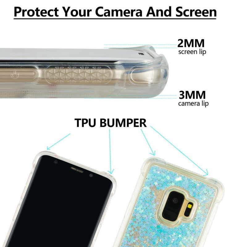 Cover Samsung Galaxy S9 Premium Glitter