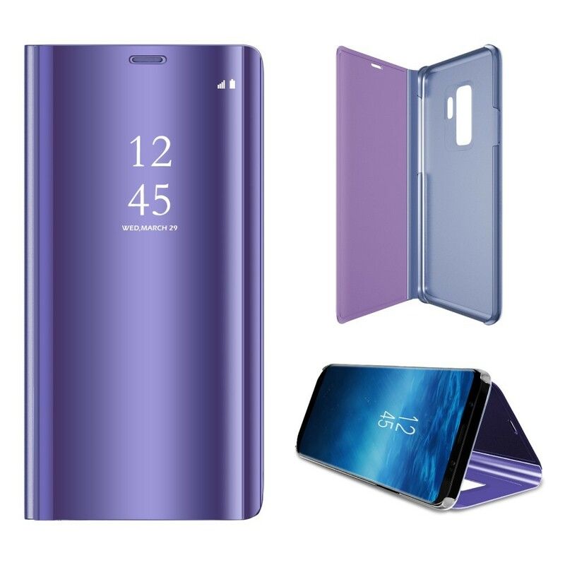 Cover Samsung Galaxy S9 Spejl Og Lædereffekt