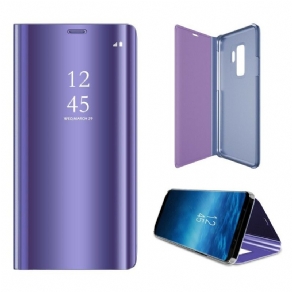 Cover Samsung Galaxy S9 Spejl Og Lædereffekt