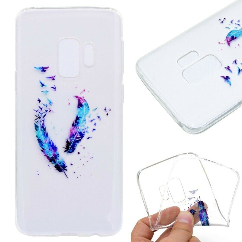 Cover Samsung Galaxy S9 Transparente Fjer