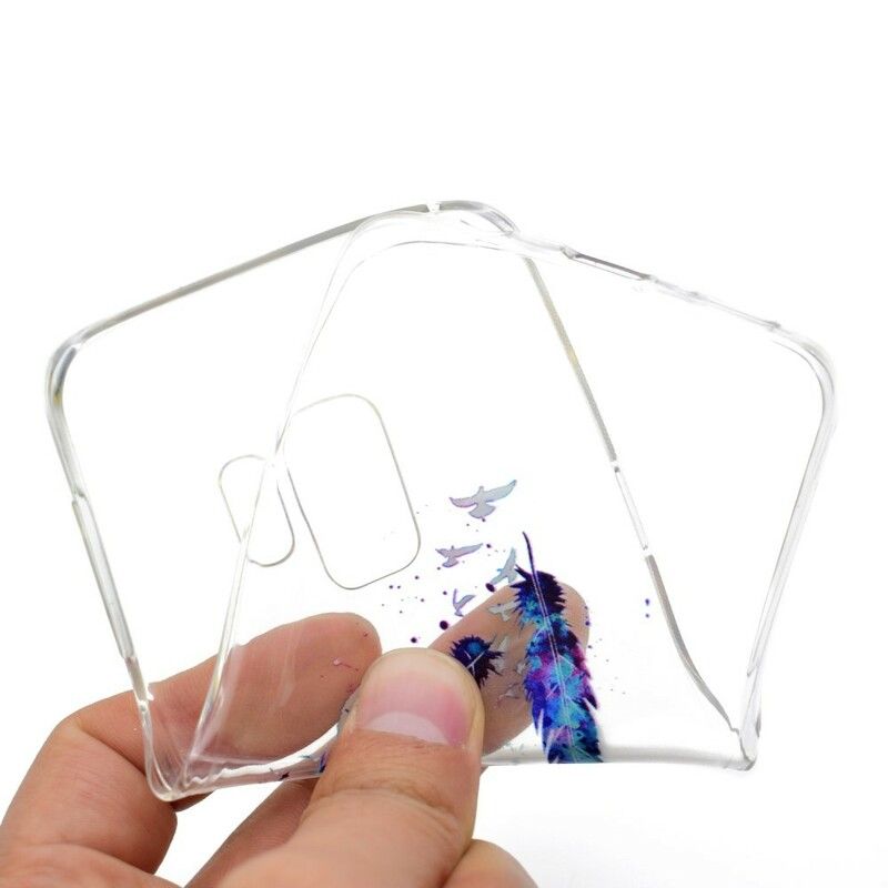 Cover Samsung Galaxy S9 Transparente Fjer