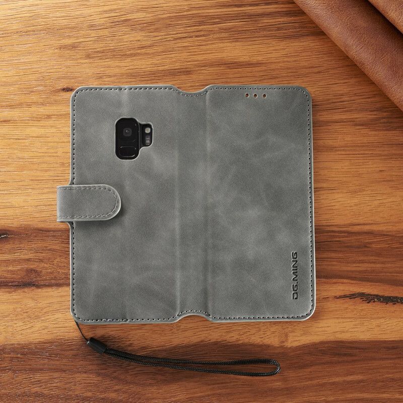 Flip Cover Samsung Galaxy S9 Dg.ming Retro