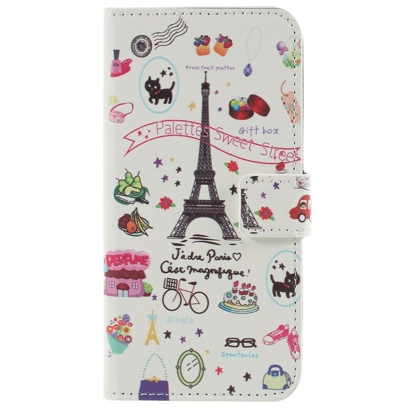 Flip Cover Samsung Galaxy S9 Jeg Elsker Paris