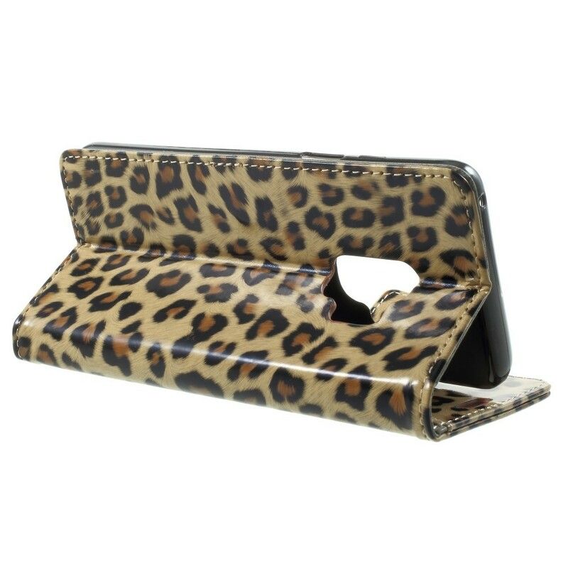 Flip Cover Samsung Galaxy S9 Leopard