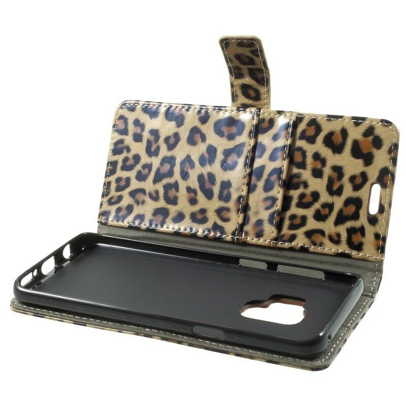 Flip Cover Samsung Galaxy S9 Leopard