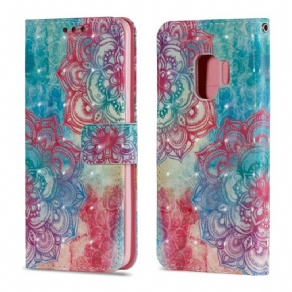 Flip Cover Samsung Galaxy S9 Lotus