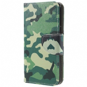 Flip Cover Samsung Galaxy S9 Militær Camouflage