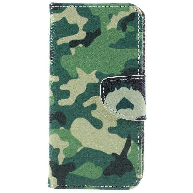 Flip Cover Samsung Galaxy S9 Militær Camouflage