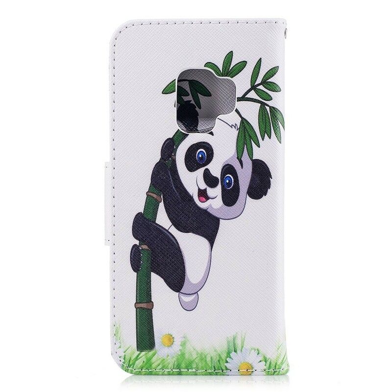 Flip Cover Samsung Galaxy S9 Panda På Bambus