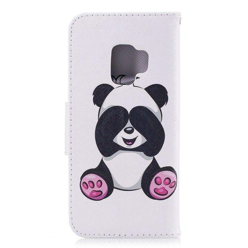 Flip Cover Samsung Galaxy S9 Panda Sjov