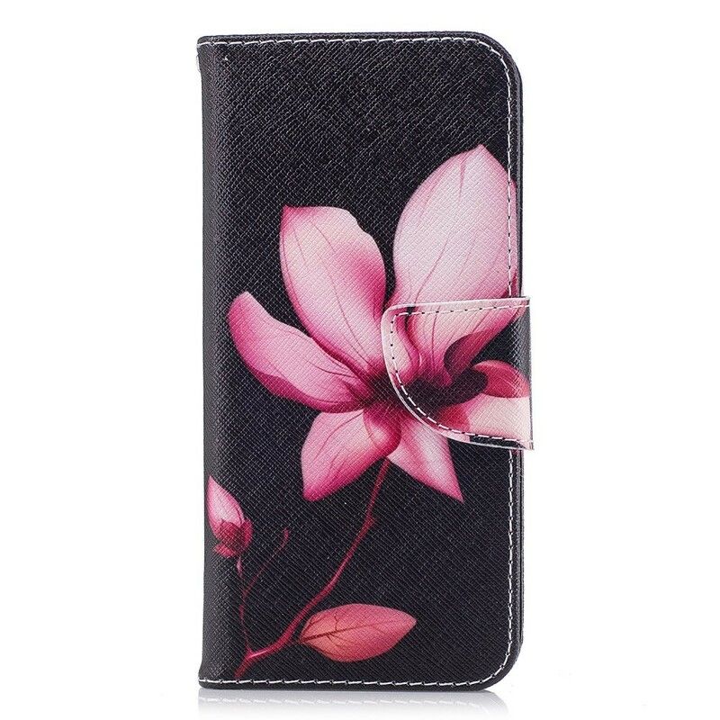 Flip Cover Samsung Galaxy S9 Pink Blomst