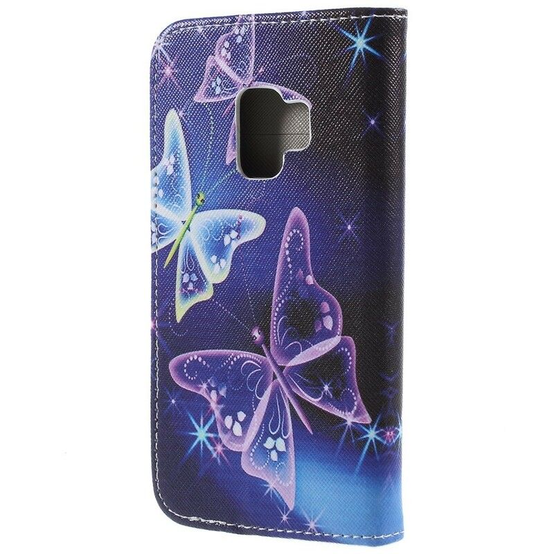 Flip Cover Samsung Galaxy S9 Sommerfugle