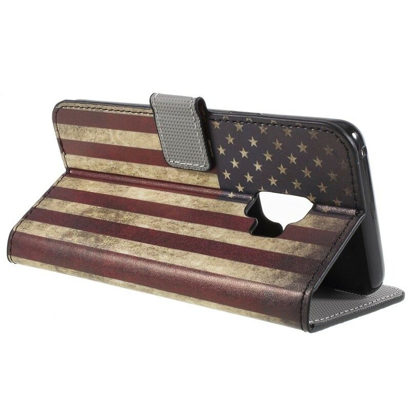 Flip Cover Samsung Galaxy S9 Usa Flag