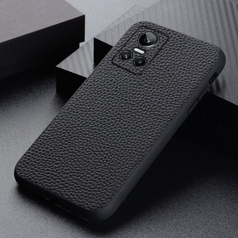 Cover Realme GT Neo 3 Ægte Litchi Texture Læder