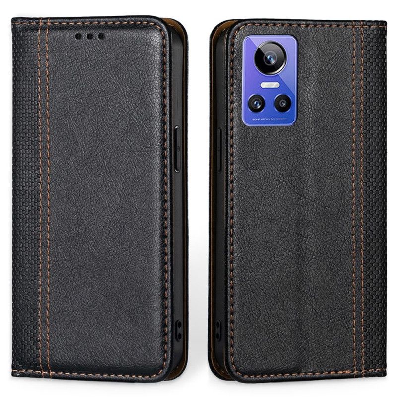 Cover Realme GT Neo 3 Flip Cover Denimtekstur