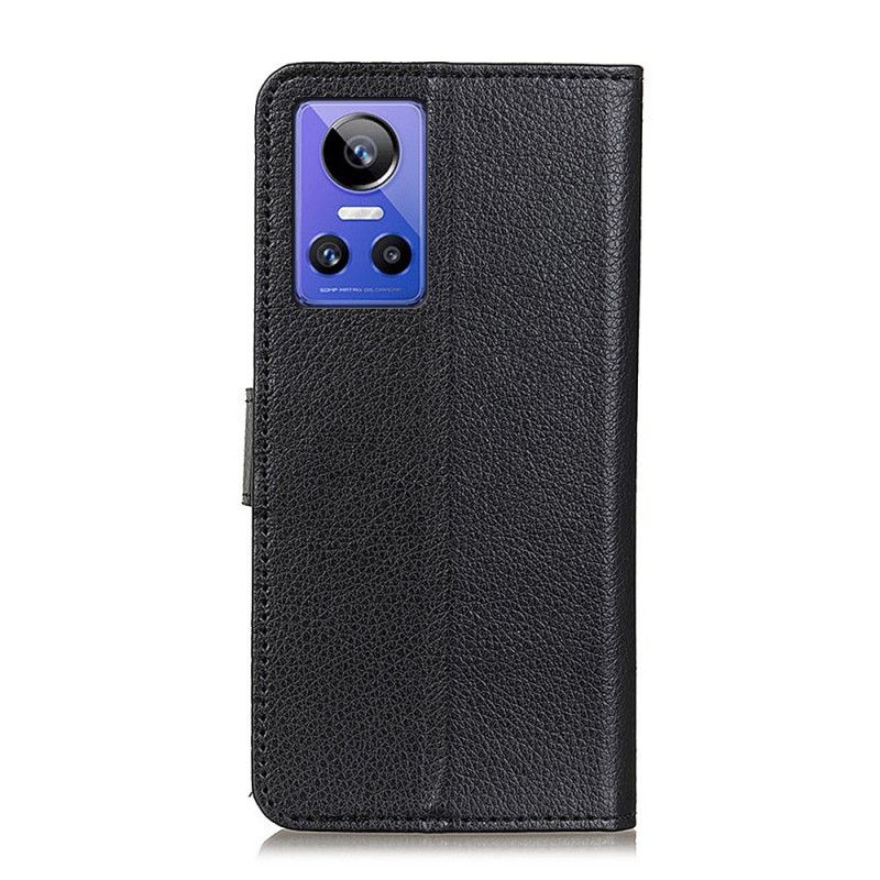 Flip Cover Realme GT Neo 3 Faux Læder Litchi