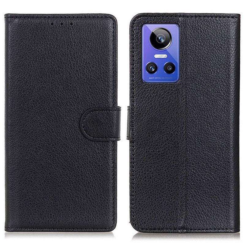 Flip Cover Realme GT Neo 3 Faux Læder Litchi