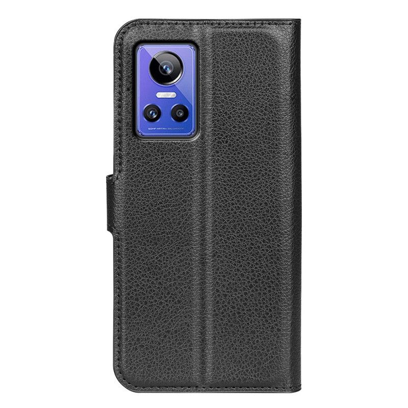 Flip Cover Realme GT Neo 3 Faux Læder Litchi Tekstur