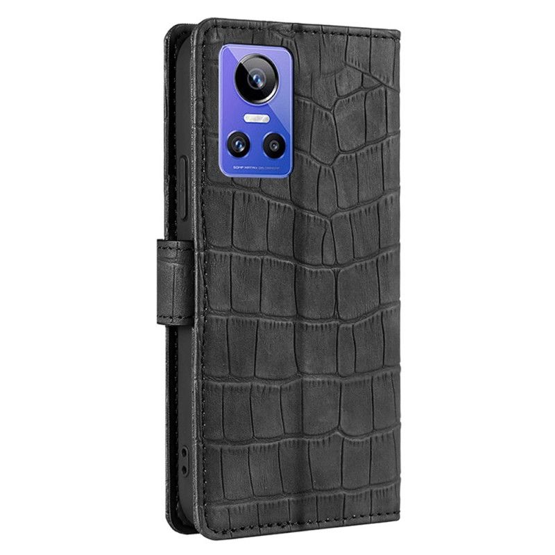 Flip Cover Realme GT Neo 3 Krokodilletekstur