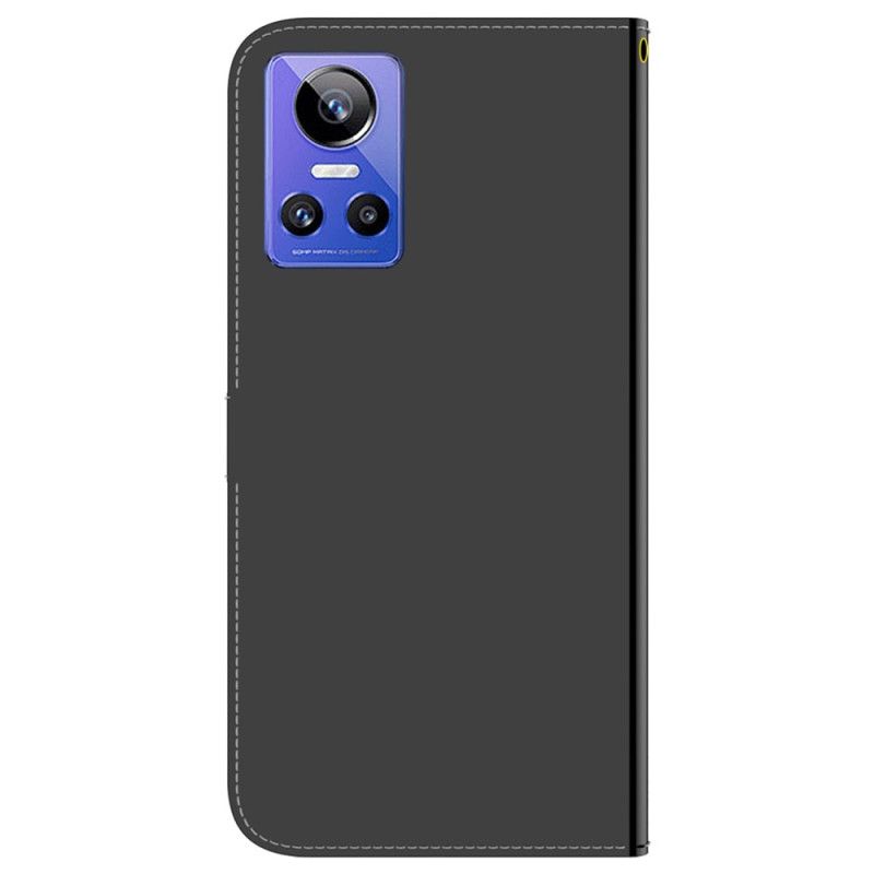 Flip Cover Realme GT Neo 3 Med Snor Stropspejl