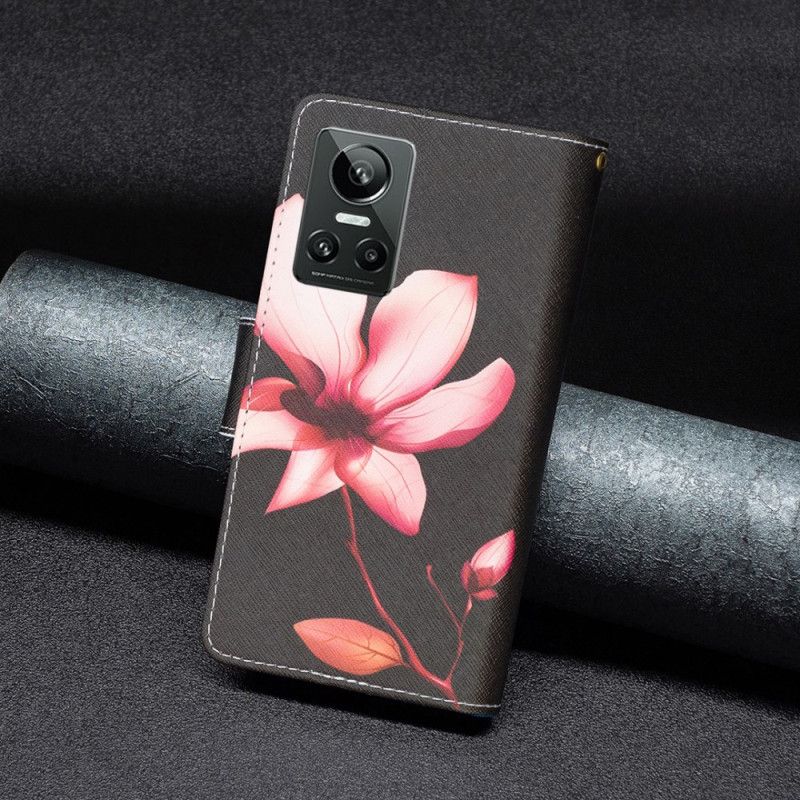 Flip Cover Realme GT Neo 3 Roseblad