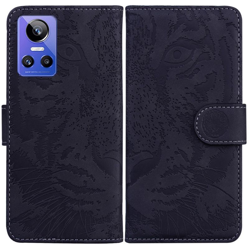 Flip Cover Realme GT Neo 3 Tigermønster