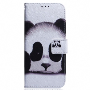 Læder Cover Realme GT Neo 3 Trist Panda