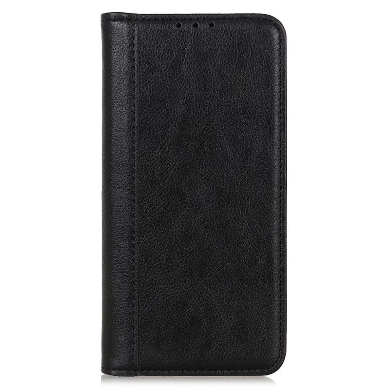 Cover Samsung Galaxy A03 Core Flip Cover Elegance Split Litchi Læder