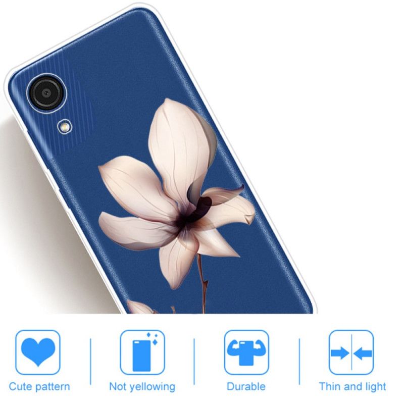 Cover Samsung Galaxy A03 Core Premium Blomster