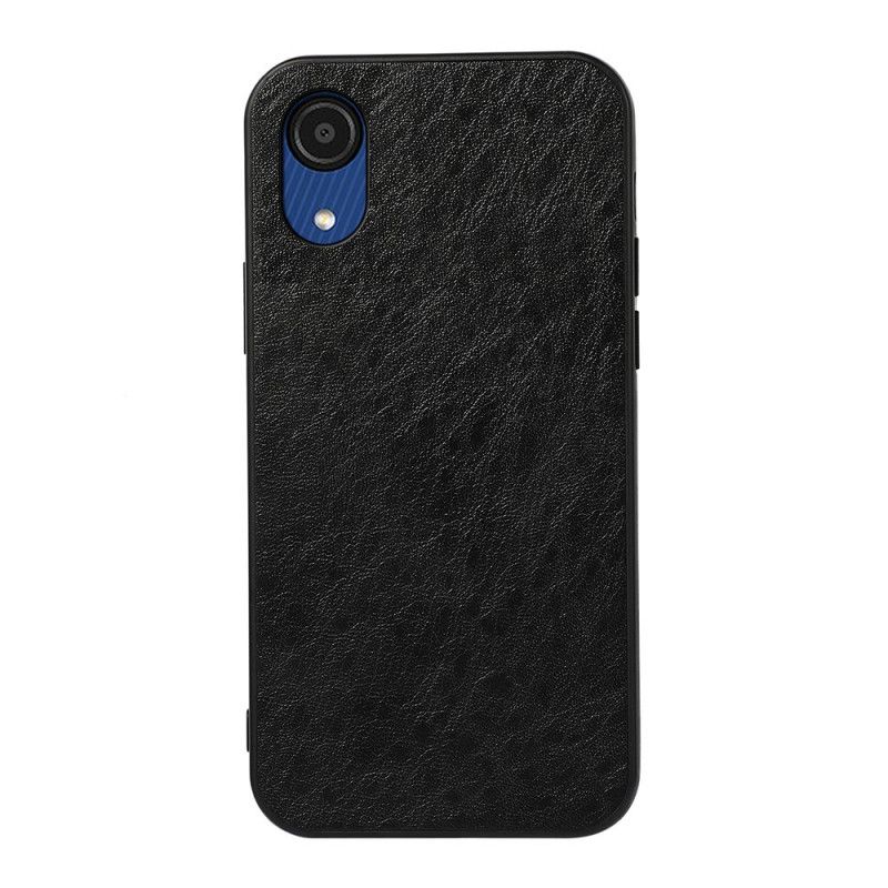 Cover Samsung Galaxy A03 Core Tekstureret Kunstlæder