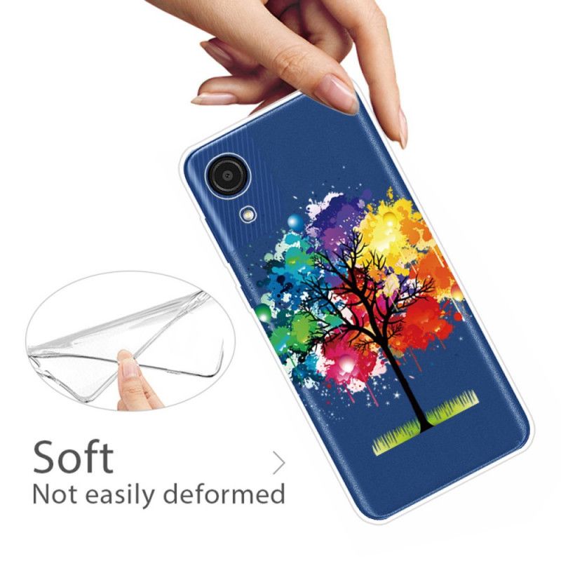 Cover Samsung Galaxy A03 Core Transparent Akvareltræ