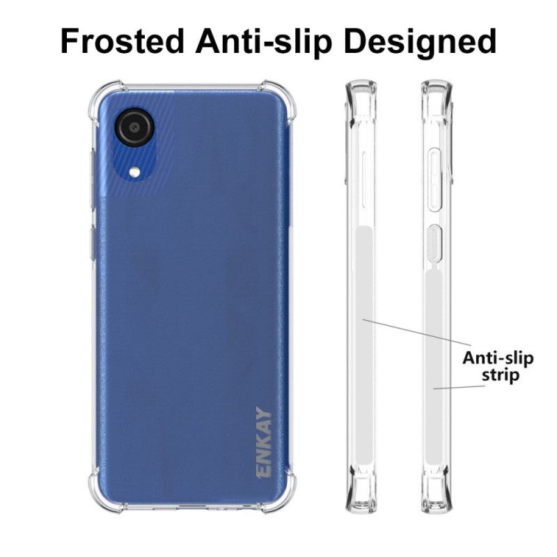 Cover Samsung Galaxy A03 Core Transparent Enkay