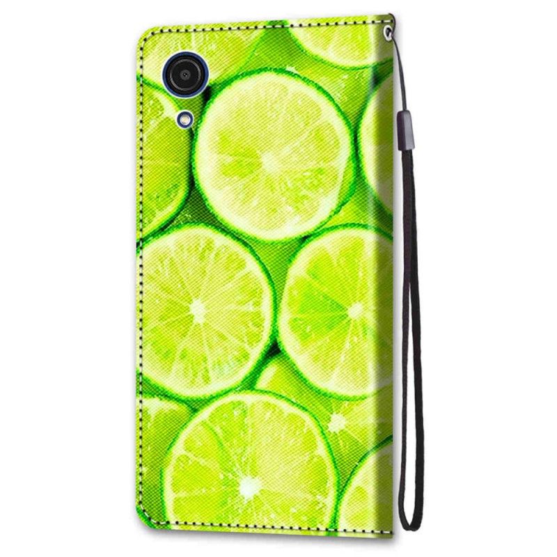 Flip Cover Samsung Galaxy A03 Core Limes