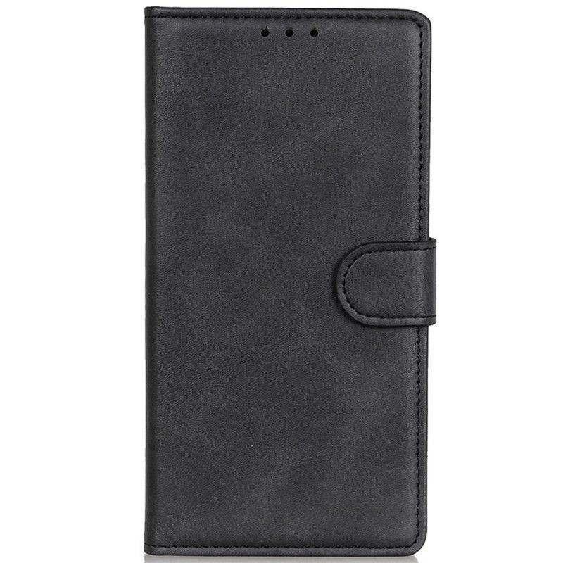 Flip Cover Samsung Galaxy A03 Core Mat Lædereffekt