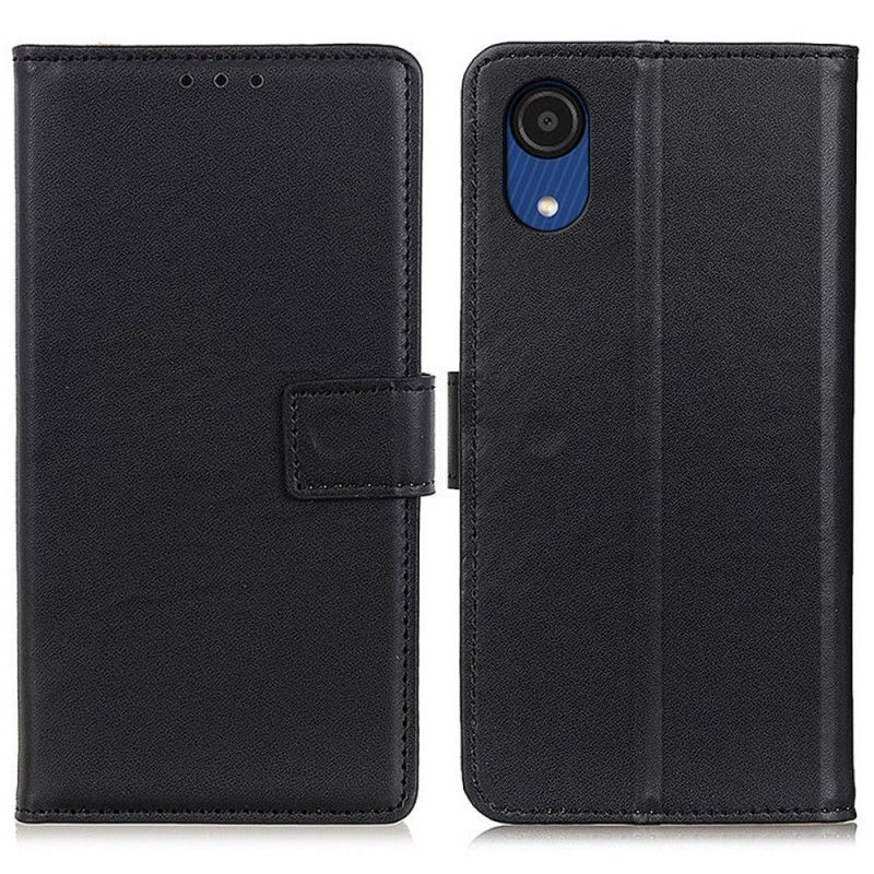 Flip Cover Samsung Galaxy A03 Core Simpelt Kunstlæder